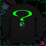 RIDDLE ME THIS "BIG BLACK BAT" LONGSLEEVE T-SHIRT PRE ORDER