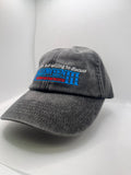 "SEASON OF THE WITCH" DAD CAP WASHED BLACK