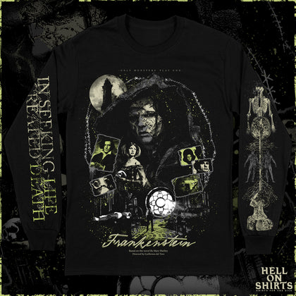 ONLY MONSTERS PLAY GOD "THE CREATURE" LONG SLEEVE T-SHIRT
