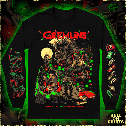 "MOGWAI HOLIDAY" LONG SLEEVE T-SHIRT PRE ORDER