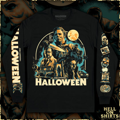 HALLOWEEN "DEATH HAS COME" LONGSLEEVE T-SHIRT