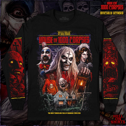 HOUSE OF 1000 CORSPES "FIREFLY" LONG SLEEVE T-SHIRT