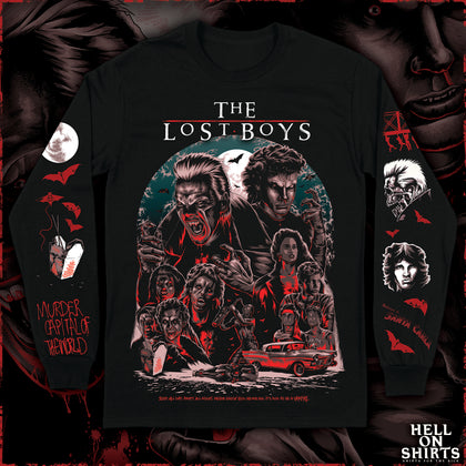 "SLEEP ALL DAY PARTY ALL NIGHT" LONG SLEEVE T-SHIRT