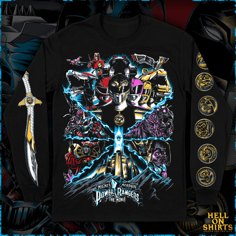 THE OOZE "MORPHIN TIME" LONGSLEEVE T-SHIRT PRE ORDER
