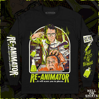 RE-ANIMATOR "TALKING HEAD" LONGSLEEVE T-SHIRT