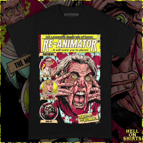 RE-ANIMATOR "DR HILL" T-SHIRT PRE ORDER