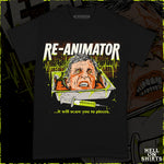 RE-ANIMATOR "SIDESHOW" T-SHIRT