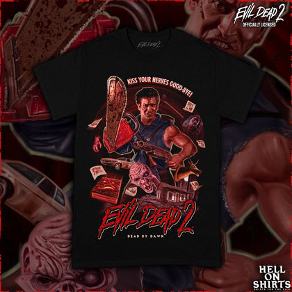 EVIL DEAD 2 "ULTIMATE TERROR" SHORT SLEEVE T-SHIRT