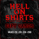 HELL ON SHIRTS GIFT CARD