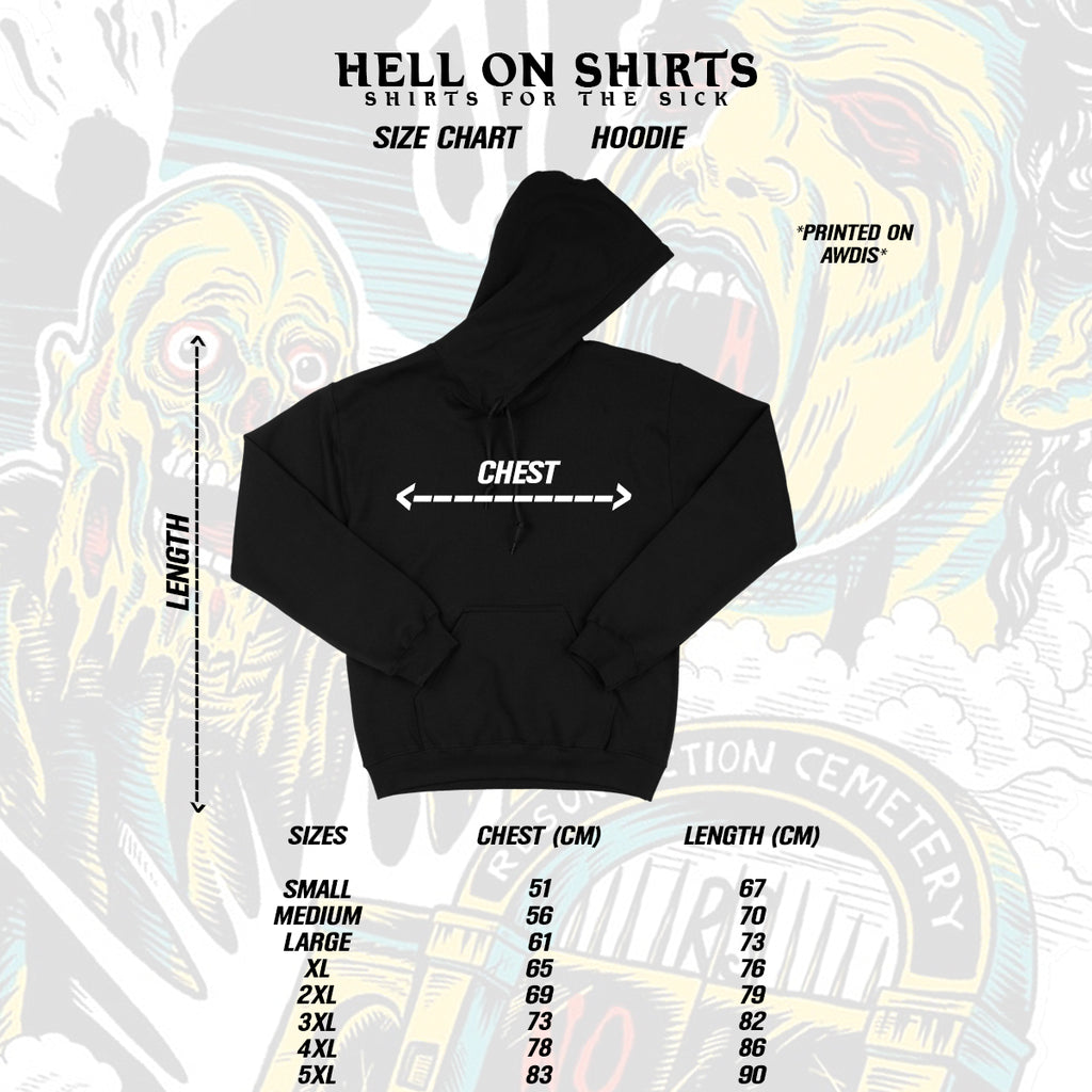 Evil Dead 2 Dead By Dawn Hoody Mens Pop Culture Movie Retro Hoodie Black 3XL Evil Dead 2 Dead By Dawn Hoody Mens Pop Culture Movie Retro Hoodie Black 3XL