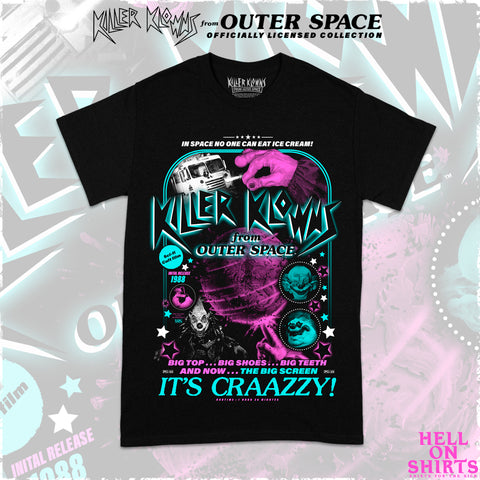 KILLER KLOWNS FROM OUTER SPACE "KNOCKING BLOCKS" SHORT SLEEVE T-SHIRT