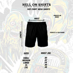 EVIL DEAD 2 "NERVES" MESH SHORTS