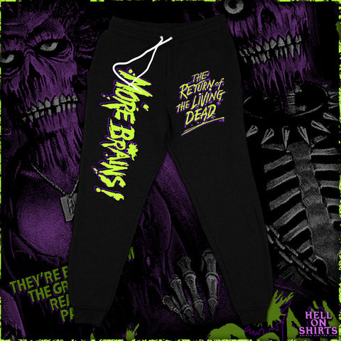 RETURN OF THE LIVING DEAD "MORE BRAINS" JOGGERS