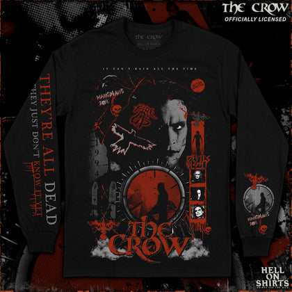 THE CROW "DEATH IS COMING" LONGSLEEVE T-SHIRT